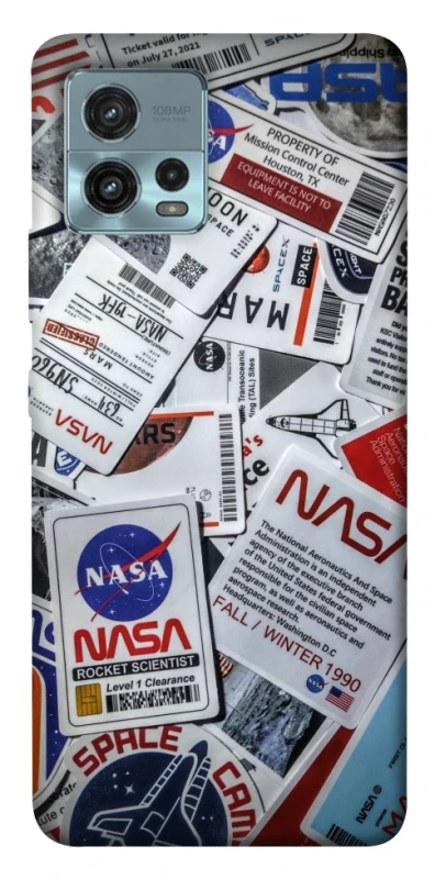 Чехол на Motorola Moto G72 NASA ver.4 фото 1 из 1