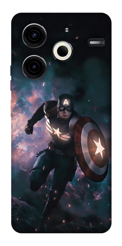 Чохол на TECNO Pova 6 Neo (LI6) Captain America фото 1 з 1