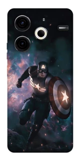 Чохол на TECNO Pova 6 Neo (LI6) Captain America фото 1 з 1