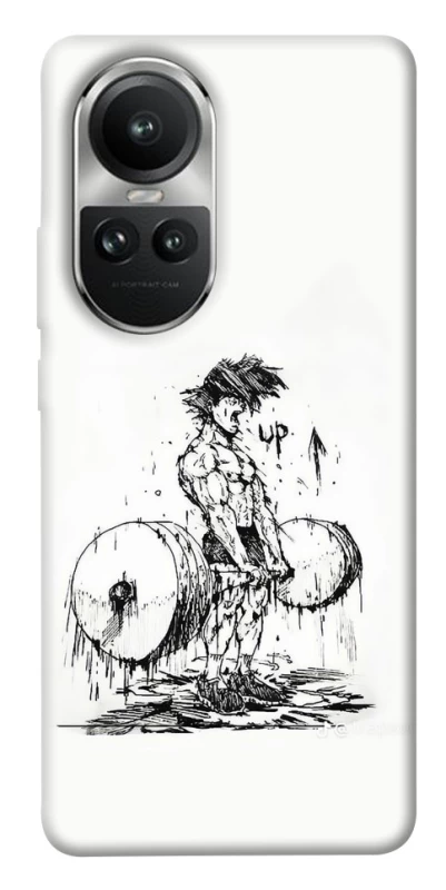 Чехол на Oppo Reno 10 UP UP UP фото 1 из 1