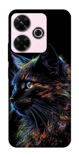 Чехол на Xiaomi Poco M6 4G Черный кот фото 1 из 1