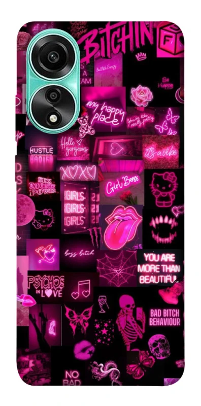 Чехол на Oppo A78 4G Hot collage ver.8 фото 1 из 1