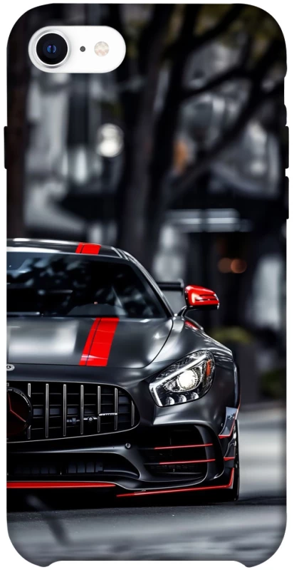 Чохол на Apple iPhone SE (2020) Black Mercedes фото 1 з 1