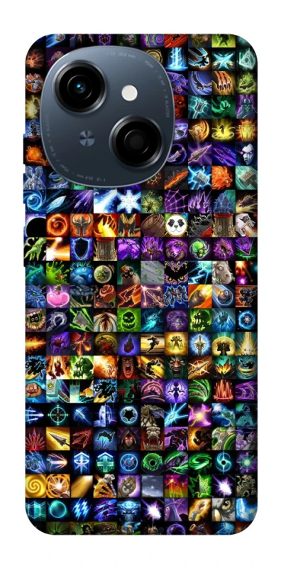 Чохол на TECNO Spark Go 1 Abilities menu ver.1 фото 1 з 1