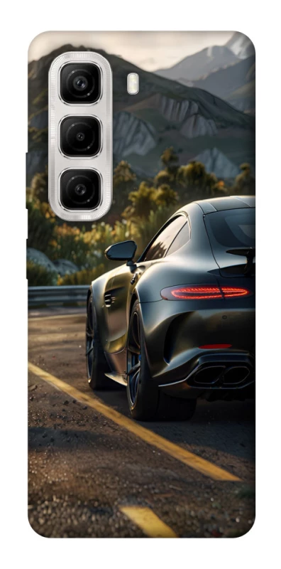 Чехол на Infinix Hot 50 4G Car in the mountains фото 1 из 1