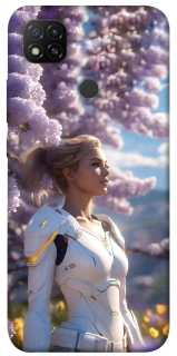 Чехол на Xiaomi Redmi 9C Cyber space girl ver.1 фото 1 из 1