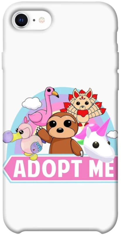 Чехол на Apple iPhone SE (2020) Adopt Me Pets Logo фото 1 из 1