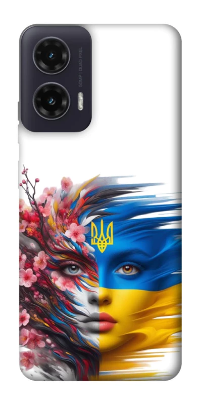 Чохол на Motorola Moto G35 Flowering Ukraine фото 1 з 1