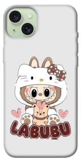 Чохол на Apple iPhone 15 Plus (6.7") Hello Kitty Labubu фото 1 з 1