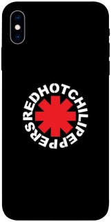 Чохол на Apple iPhone X (5.8") Red Hot Chili Peppers logo фото 1 з 1