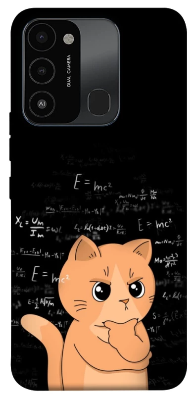 Чехол на TECNO Spark 8C Smart cat фото 1 из 1