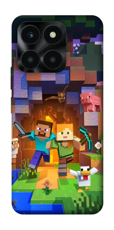 Чехол на Huawei Honor X6a Minecraft game фото 1 из 1