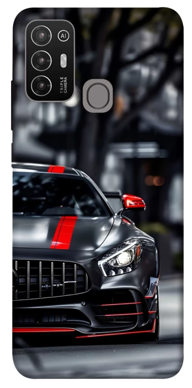Чехол на ZTE Blade A52 Black Mercedes фото 1 из 1