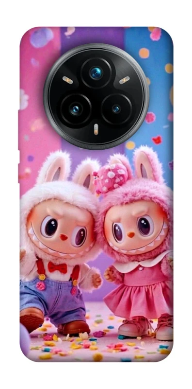Чехол на Realme 14 Pro Labubu twins ver.3 фото 1 из 1
