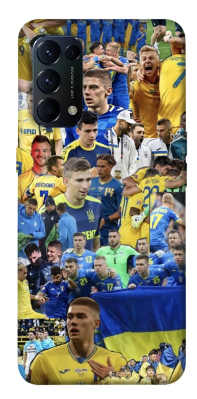 Чохол на Oppo Reno 5 4G UA-Football ver.6 фото 1 з 1