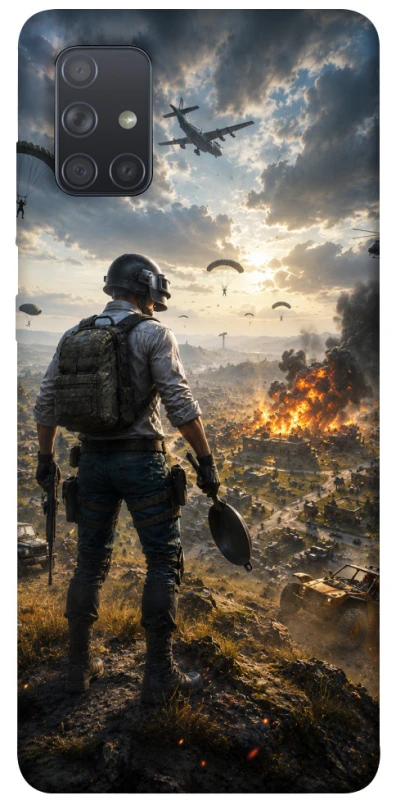 Чохол на Samsung Galaxy A71 PUBG ver.2 фото 1 з 1