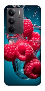 Чехол на Realme C75 Малинка в воде фото 1 из 1