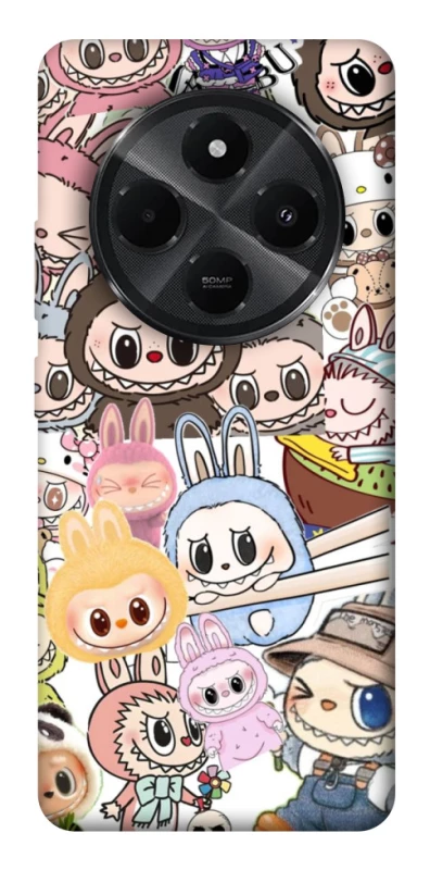Чохол на Xiaomi Redmi A4 All Labubus фото 1 з 1