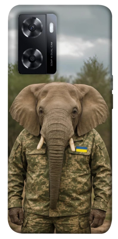 Чохол на Oppo A57s Слон захисник фото 1 з 1