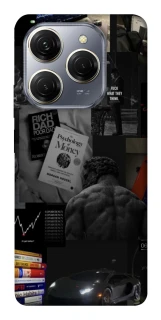 Чехол на TECNO Spark 20 Pro Rich and young фото 1 из 1