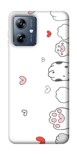 Чехол на Motorola Moto G54 Power Paws фото 1 из 1