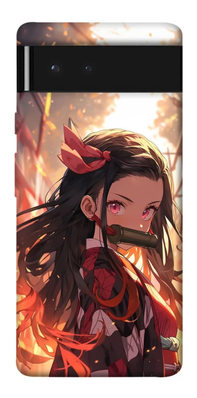 Чехол на Google Pixel 6 Nezuko фото 1 из 1
