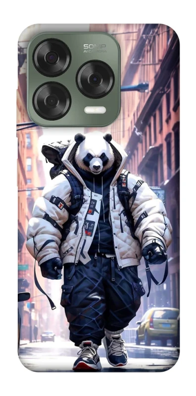 Чехол на ZTE Nubia V70 Design Панда курьер фото 1 из 1