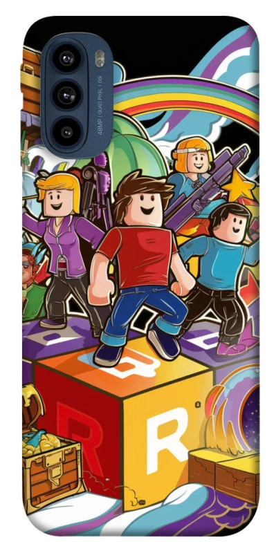 Чохол на Motorola Moto G41 Roblox family фото 1 з 1