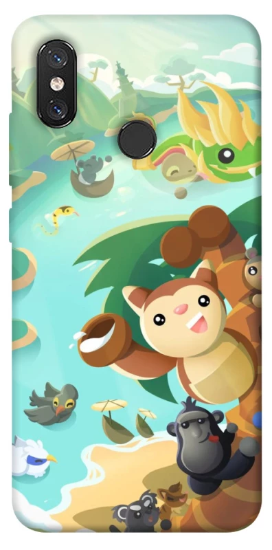 Чохол на Xiaomi Mi 8 Adopt Me Tropical Adventure фото 1 з 1