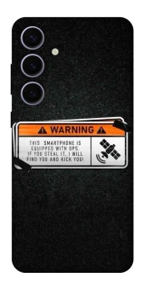Чехол на Samsung Galaxy S25+ Warning фото 1 из 1