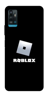 Чехол на ZTE Blade A71 Roblox logo black фото 1 из 1