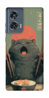 Чехол на Motorola Edge 50 Hungry Cat фото 1 из 1