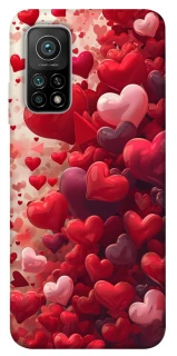 Чохол на Xiaomi Mi 10T Many hearts фото 1 з 1