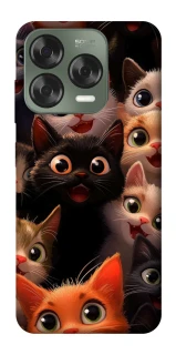 Чохол на ZTE Nubia V70 Design happy cats фото 1 з 1