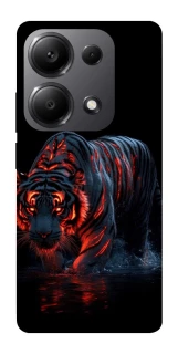 Чохол на Xiaomi Redmi Note 13 Pro 4G fire tiger фото 1 з 1