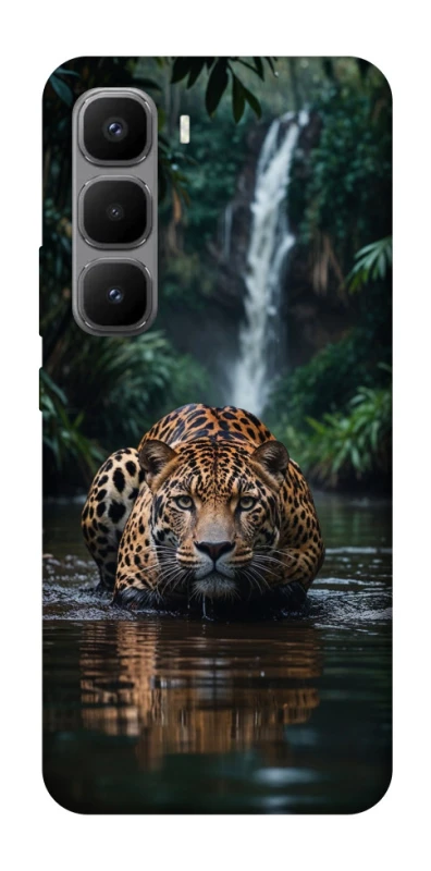 Чехол на Infinix Hot 60 Pro+ Leopard in water фото 1 из 1