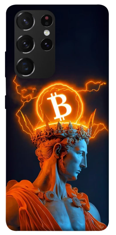Чохол на Samsung Galaxy S21 Ultra Bitcoin God фото 1 з 1