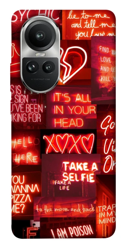 Чохол на Oppo Reno 10 Love collage ver.7 фото 1 з 1