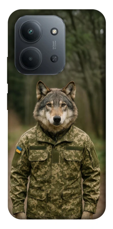 Чохол на Xiaomi Redmi 15C (Global) Вовк захисник фото 1 з 1