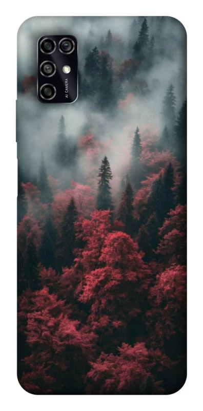 Чохол на ZTE Blade V2020 Smart Red Wood фото 1 з 1