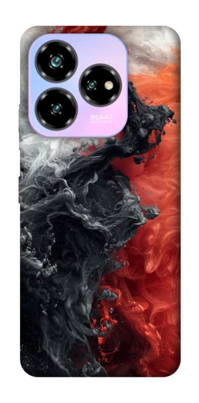 Чохол на ZTE Nubia V60 Desing Black and Red фото 1 з 1