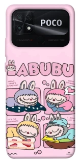 Чехол на Xiaomi Poco C40 Labubu Dreams Collage фото 1 из 1