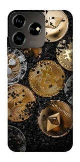 Чехол на ZTE Blade V50 Design 4G Many coins v2 фото 1 Чехол на ZTE Blade V50 Design 4G Many coins v2 фото 1 из 1