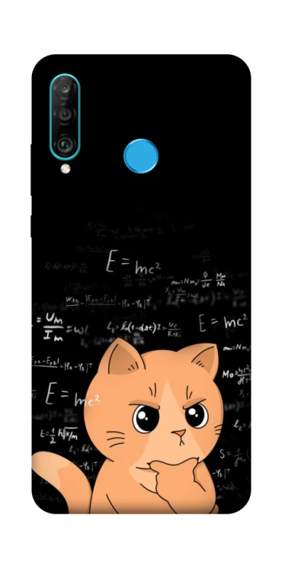 Чехол на Huawei P30 lite Smart cat фото 1 Чехол на Huawei P30 lite Smart cat фото 1 из 1
