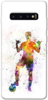 Чохол на Samsung Galaxy S10+ Football Player v3 фото 1 з 1