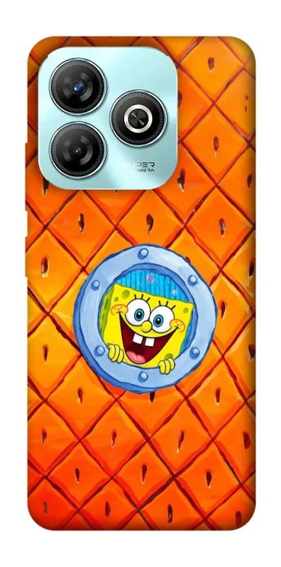 Чохол на ZTE Blade A75 4G Дім Спанч Боба фото 1 з 1