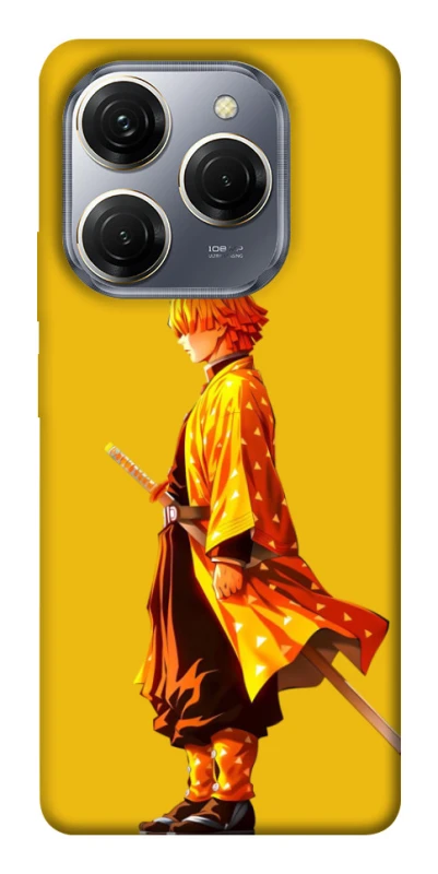 Чехол на TECNO Spark 20 Pro Agatsuma Zenitsu фото 1 из 1