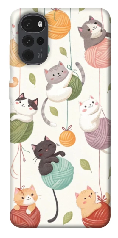 Чехол на Motorola Moto G22 Funny Kittens фото 1 из 1