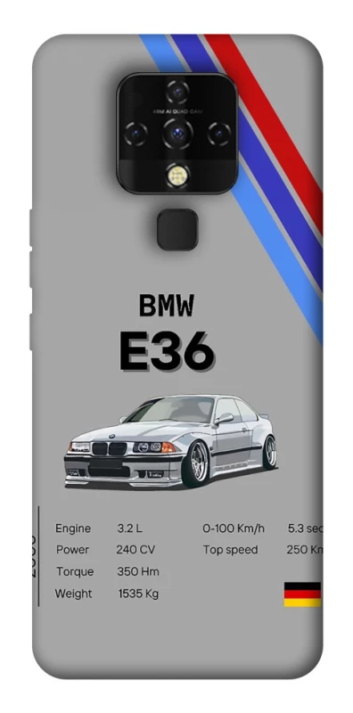 Чехол на TECNO Camon 16 SE BMW V32 фото 1 из 1