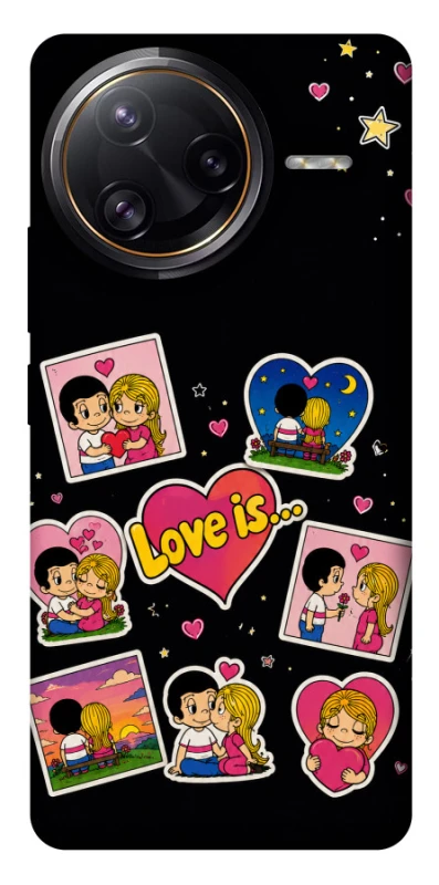Чохол на Xiaomi Poco F7 Pro Love is фото 1 з 1